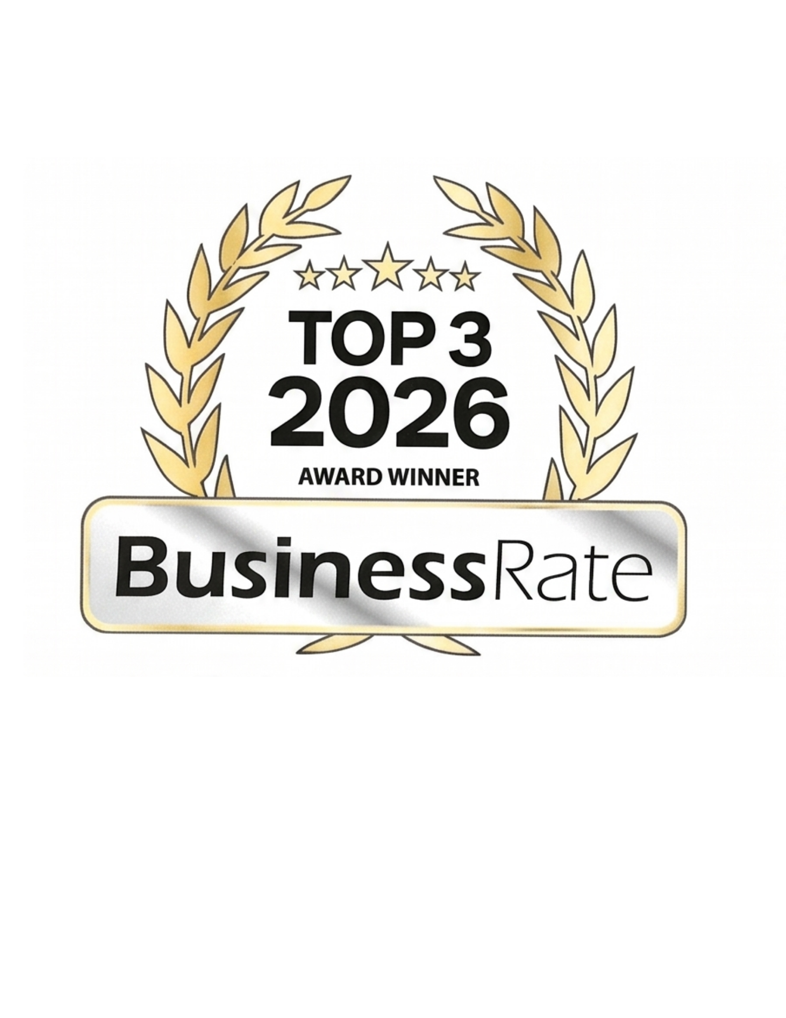 BusinessRate Top 3 2026 award